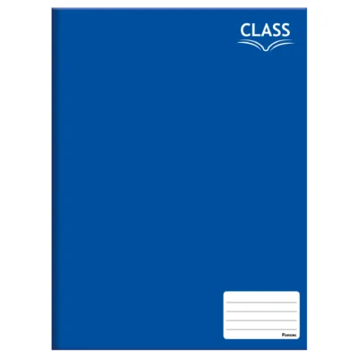Caderno Brochura Class 48 Fls Azul - Foroni