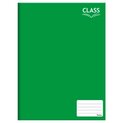 Caderno Brochura Class 48 Fls Verde - Foroni