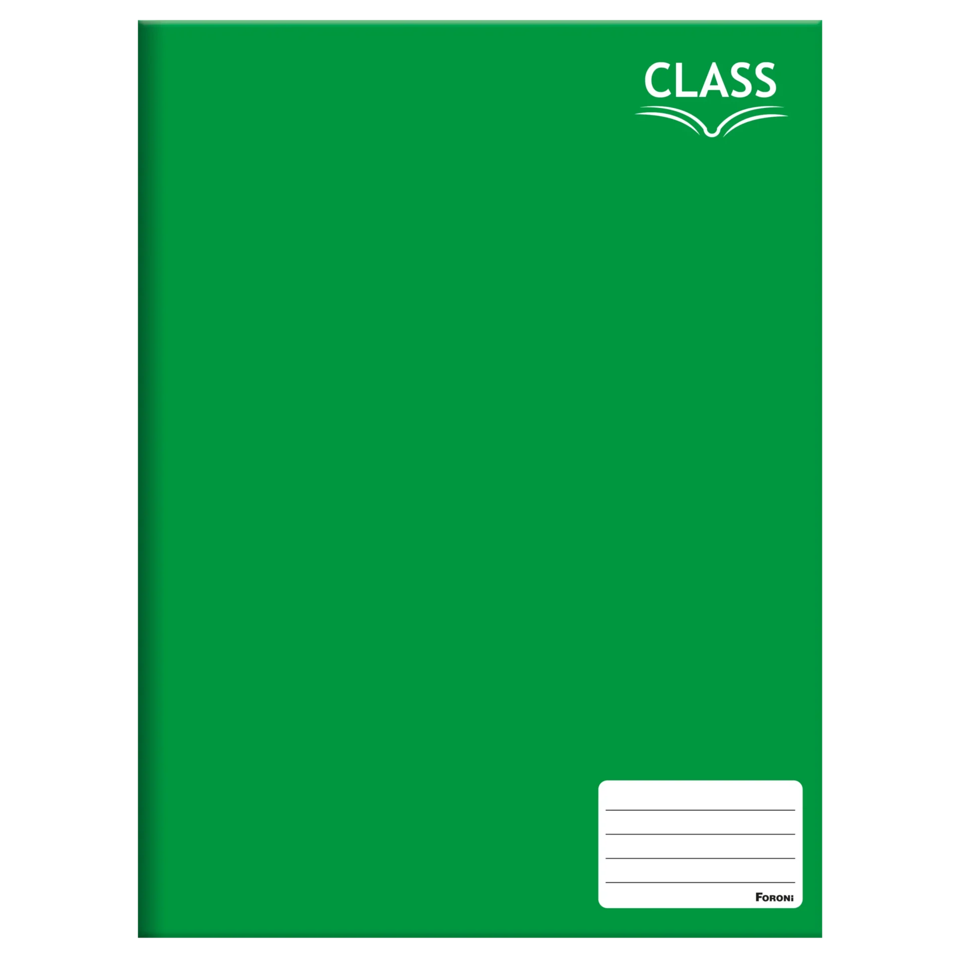 Caderno Brochura Class 48 Fls Verde - Foroni