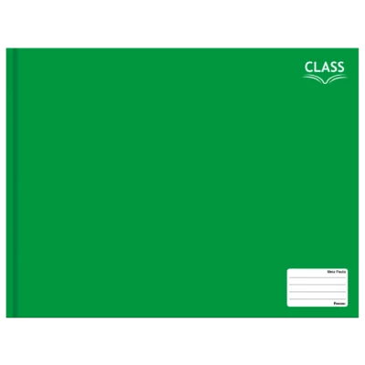 Caderno Meia Pauta 96 Fls Class Verde - Foroni