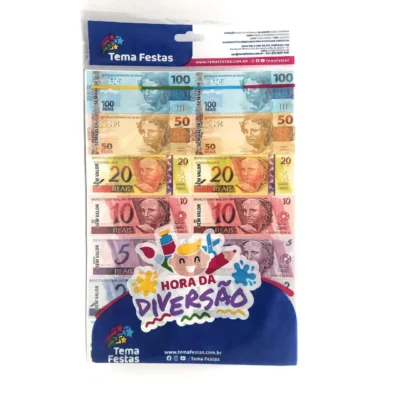 Cartela De Dinheirinho  - Tema Festas