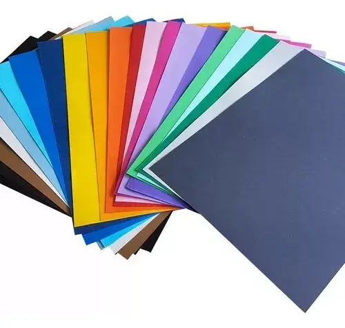Cartolina Laminada 48 cm X 66 cm - Scrity (Cores Diversas)