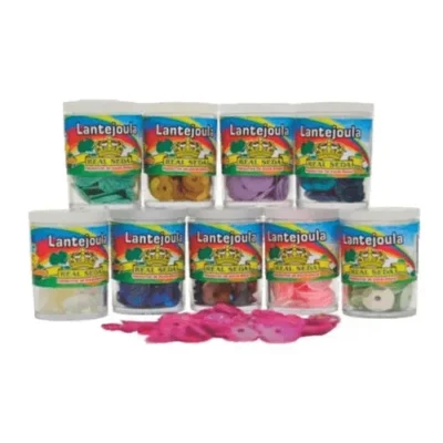 Pote De Lantejoulas 2 G UN. - Real Seda (Cores Sortidas)