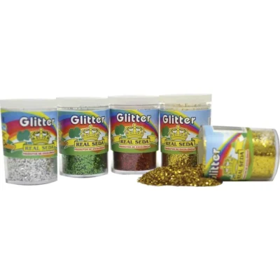 Pote De Glitter 3 G UN. - Real Seda ( Cores Diversas )