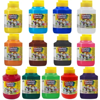 Tinta Guache 250 ml - Acrilex (Cores Sortidas)