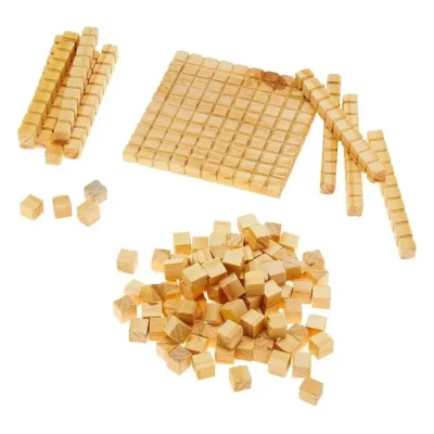 Material Dourado Do Aluno Madeira 111 Pçs. ( Marcas Diversas )