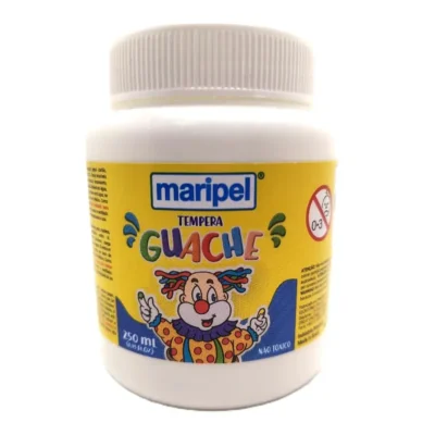 Tinta Guache Branco 250 ml  - Maripel