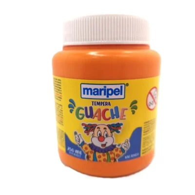 Tinta Guache Laranja 250 ml  - Maripel