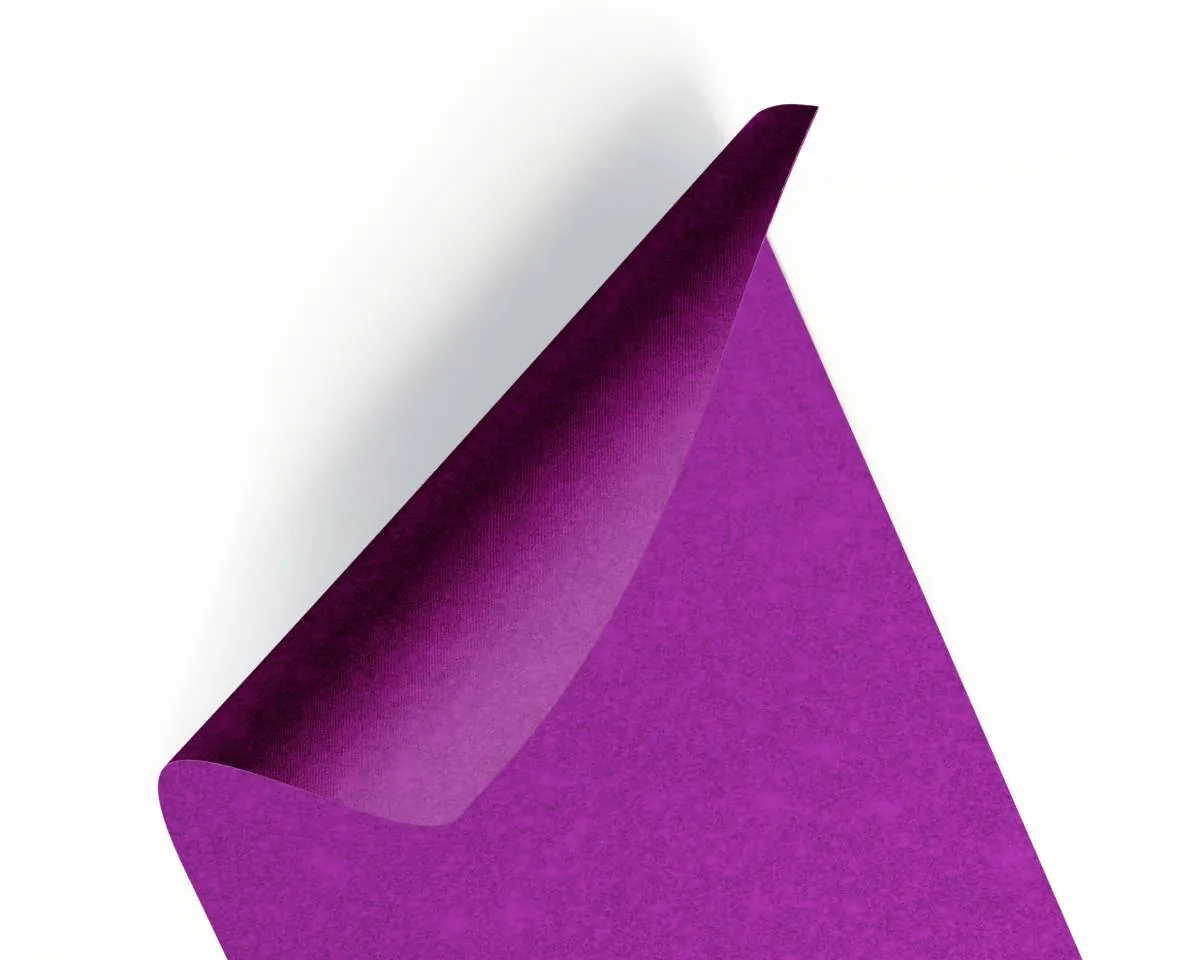 Folha Eva Metalizado/ Glitter Roxo 40 cm X 48 cm  - Onda