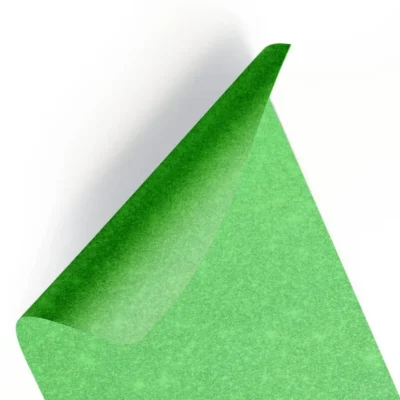 Folha Eva Metalizado/ Glitter Verde Claro 40 cm X 48 cm  - Onda