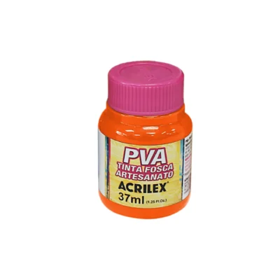 Tinta Fosca Artesanato PVA 37 ml Laranja  - Acrilex