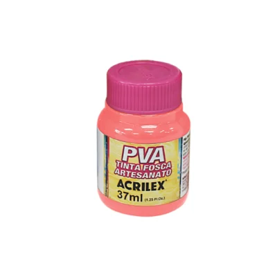 Tinta Fosca Artesanato PVA 37 ml Flamingo  - Acrilex