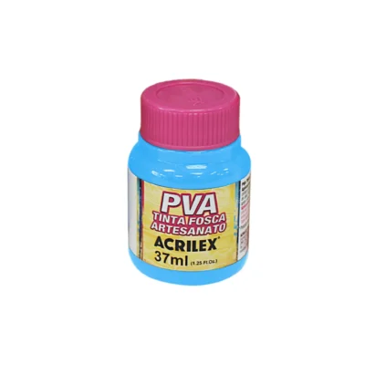 Tinta Fosca Artesanato PVA 37 ml Azul Celeste  - Acrilex