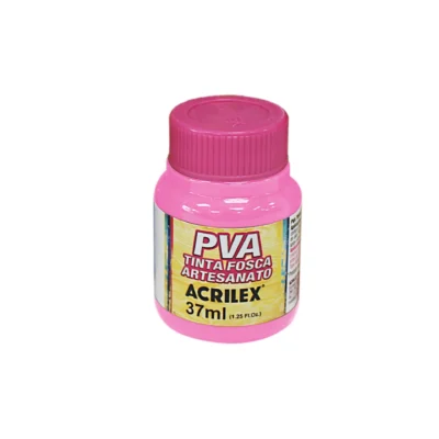 Tinta Fosca Artesanato PVA 37 ml Rosa  - Acrilex