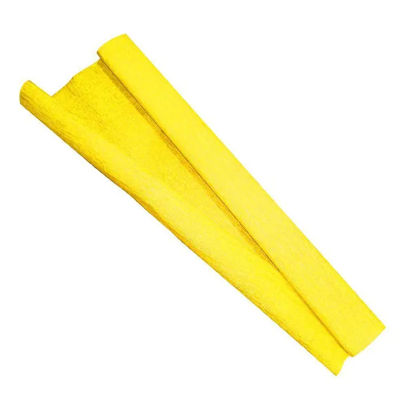 Papel Crepom Amarelo 48cm X 2M - Vmp