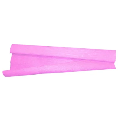 Papel Crepom Rosa Claro 48cm X 2M - Vmp