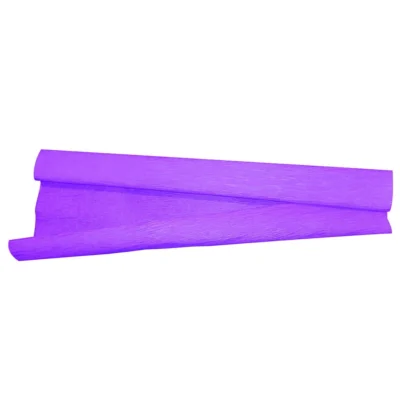 Papel Crepom Roxo 48cm X 2M - Vmp