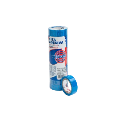 Fita Durex Azul 12 mm X 10 M - Eurocel