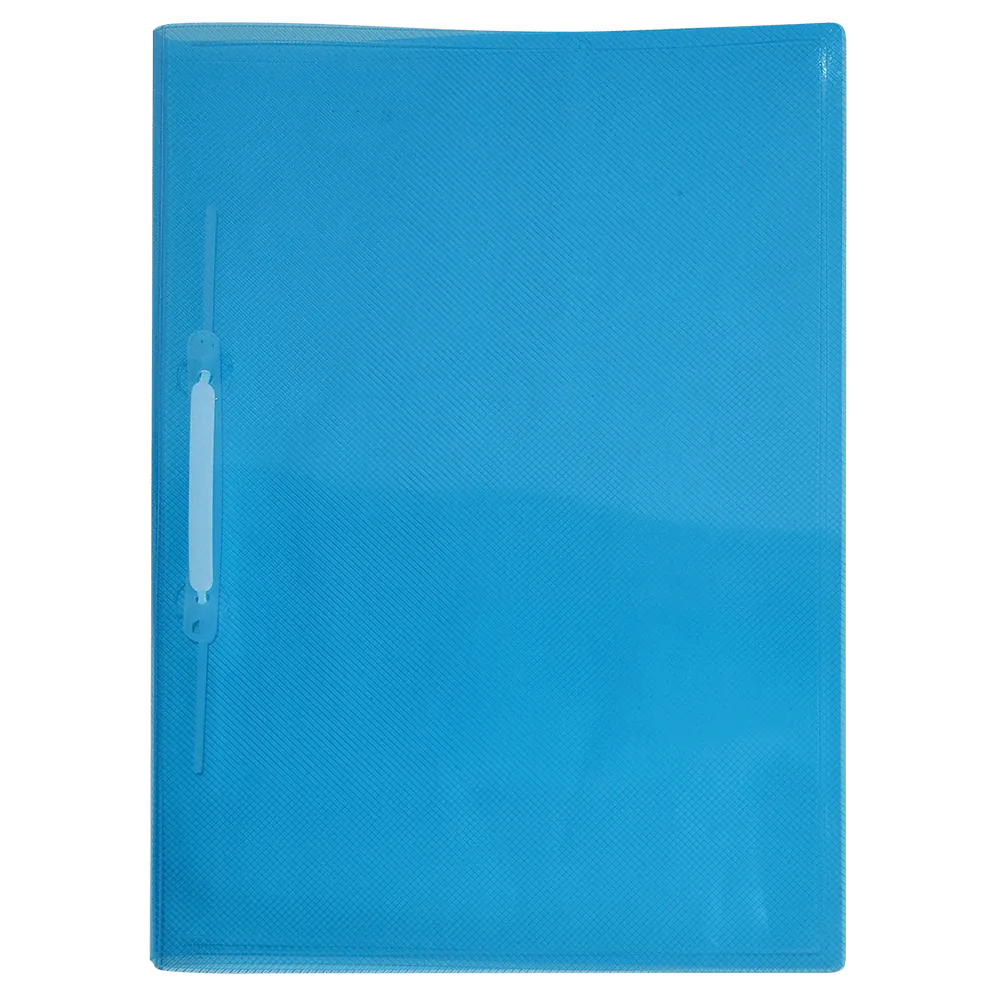 Pasta C/ Trilho Soft Azul A4 230 mm X 335 mm - Polibras