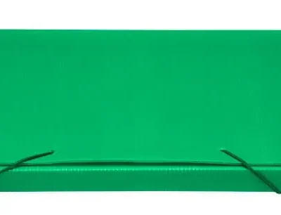 Pasta Polionda Verde C/ Elástico A4 20mm X 245 mm X 335 mm - Polibras