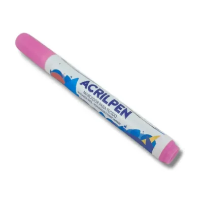 MARCADOR P/ TECIDO ACRILPEN ROSA - ACRILEX