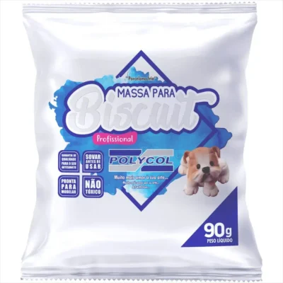 Massa De Biscuit Branca 90 G  - Polycol
