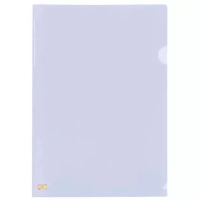 Pasta L Cristal A4 210 mm X 297 mm UN. - Polibras