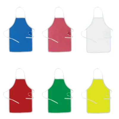 Avental Infantil  40 cm X 45 cm  - Acp (Cores Sortidas)