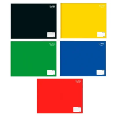 Caderno Cartografia E Desenho 96 Fls Class Capa Dura - Foroni  (Cores Sortidas)