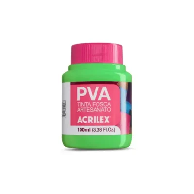 Tinta Fosca Artesanato PVA 37 Ml Verde Folha - Acrilex