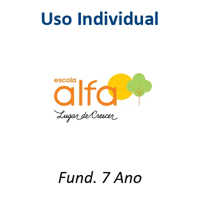 11-Escola Alfa 7 Ano - Individual
